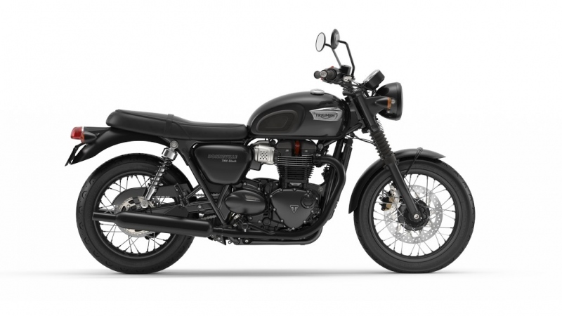 Triumph Bonneville T100 a T100 Black 2017: stará škola - 25 - 2 Triumph T100 Black Bonneville3
