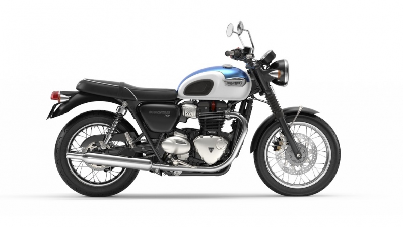 Triumph Bonneville T100 a T100 Black 2017: stará škola - 8 - 1 Triumph T100 Bonneville2