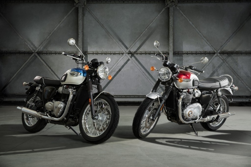 Triumph Bonneville T100 a T100 Black 2017: stará škola - 2 - 2 Triumph T100 Black Bonneville20