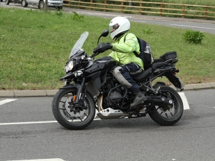 Triumph Tiger Explorer 2017: zachyceno při testování