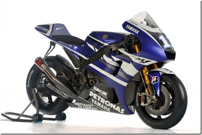 Yamaha YZR-M1 2012: testy v Brně - 2 - M1