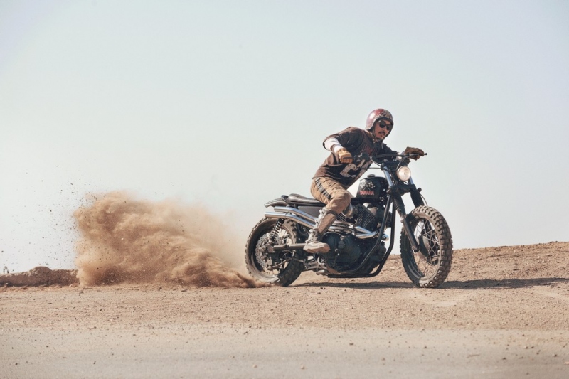 Yamaha SCR950: šachovnicový scrambler od Brat Style - 10 - 1 Yamaha SCR 950 Brat Style10