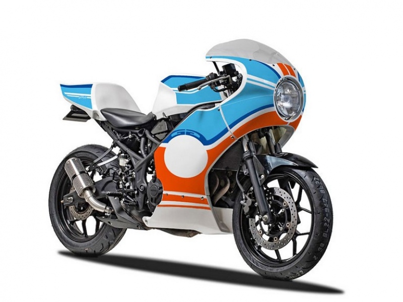 Yamaha GG Retrofitz: café racer z YZF-R3 - 6 - 1 Yamaha  R3 GG Retrofitz (14)