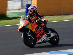 Brad Binder s KTM celkově nejrychlejším v Jerezu