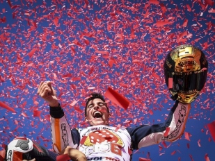 Pedrosa vyhrál, Marquez mistrem světa, 14. Abraham