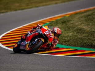 Pole position získal Marc Marquez, 20. Abraham