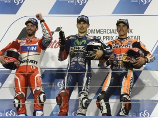 Marquez, Lorenzo & Rossi: Analýza v poločase