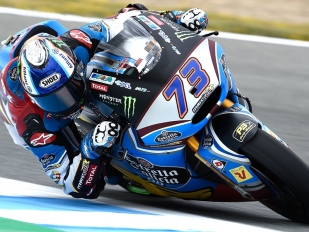 V Moto2 jak na mokru, tak na suchu, Alex Marquez