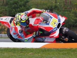 Úvodu MotoGP v Brně vévodil Iannone s Ducati