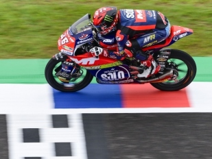 Moto3 Piqueras vítězem, Rueda lídrem