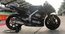 aprilia test sepang