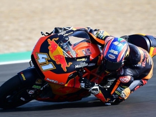 2. druhý den testů Moto2: A. Marquez před Binderem a Navarrem