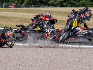 Nejvíce crashů vyprodukoval Michael vd Mark