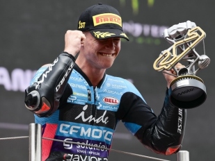 Filip Salač si vyjel 6. řadu pro nedělní Misano