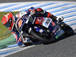 Test Moto3 v Jerezu - 2. den: Lídrem Di Giannantonio