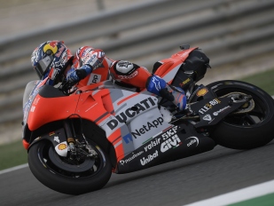 Prvnímu dni tréninků MotoGP kralovaly motocykly Ducati