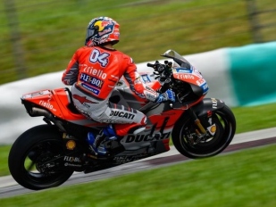 Test MotoGP v Sepangu 2. den: Průběžně vede Dovizioso