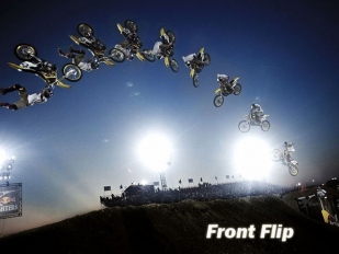FMX: první Front Flip