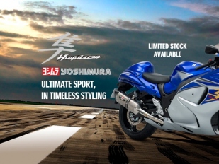 Suzuki Hayabusa Z: modrostříbrná raketa