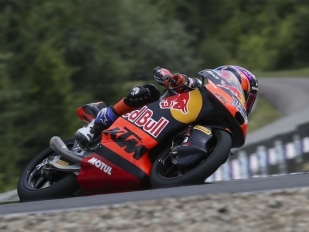 Test Moto3 v Brně