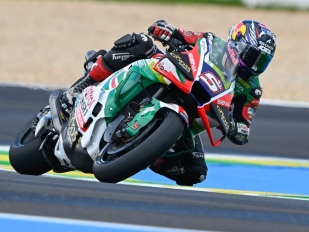 Hlavní obrázek k článku: Než začalo pršet, byl nejrychlejším Johann Zarco