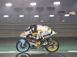Na katarských testech Moto3 nejrychlejším celkově Fenati, 11. Kornfeil 