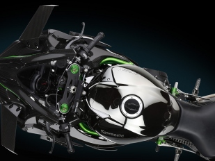 Kawasaki Ninja H2R v akci