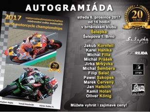 Autogramiáda už zítra na Šelepce!