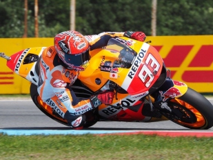 Lídr šampionátu Marc Marquez získal v Brně Pole-Position
