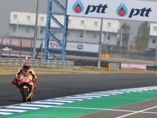 Test MotoGP v Thajsku 1. den: Do čela se dostal Marc Marquez, 14. Abraham
