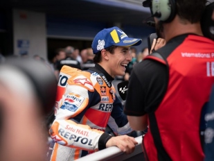 Marc Marquez vyhrál v Jerezu, na stupních pouze Španělé, 16. Abraham