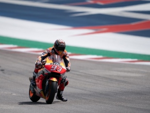 Marc Marquez si vyjel PP na okruhu COTA. 20. Abraham