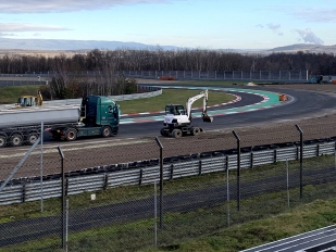 Předsezónní úpravy na Autodromu Most