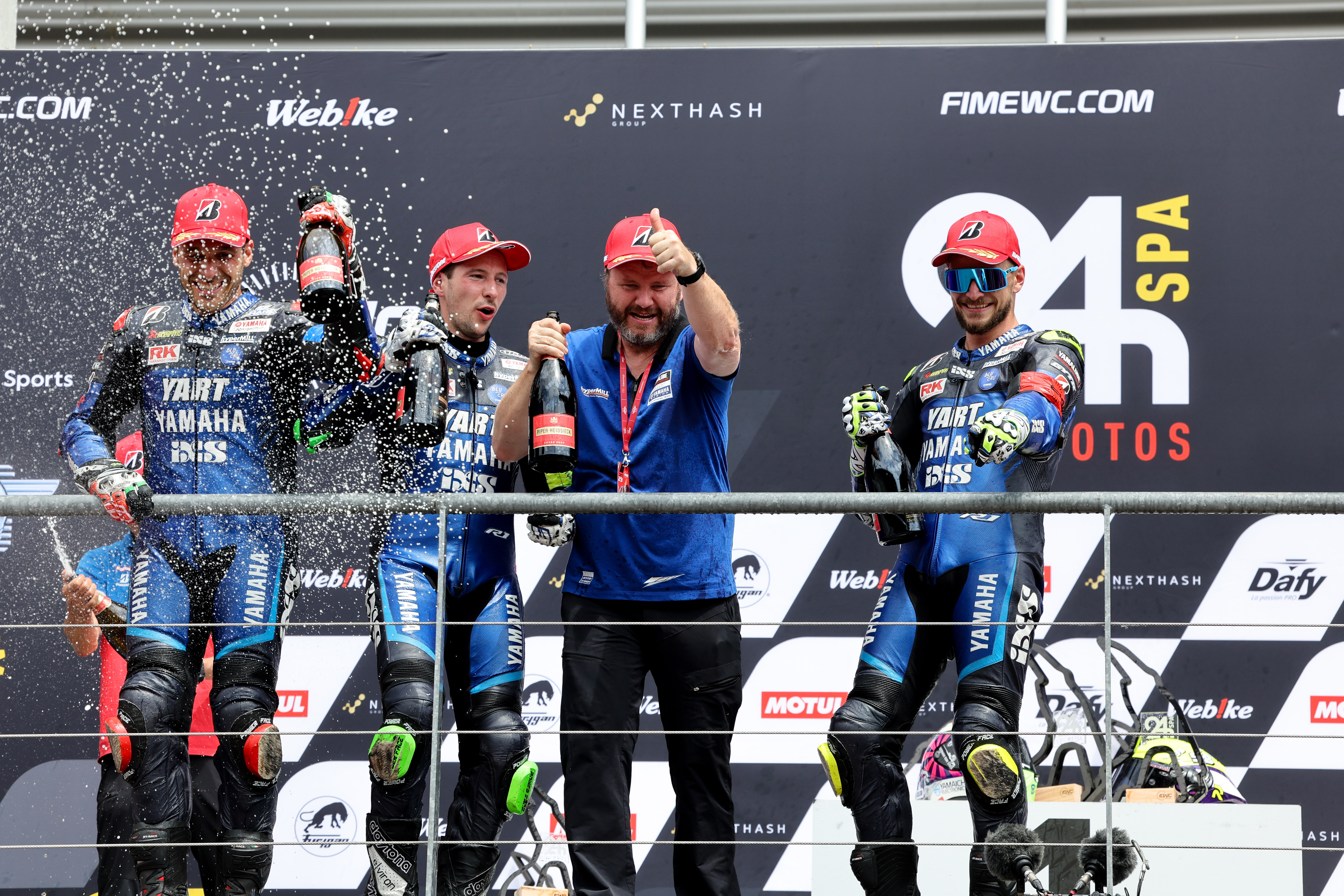 Hlavní obrázek k článku: Fritz, Hanika a Canepa trumfovali s Yamahou ve 24h Spa