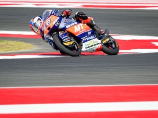 Hlavní obrázek k článku: Moto3 Mandalika: Ivan Ortola získal chaotické Pole Position