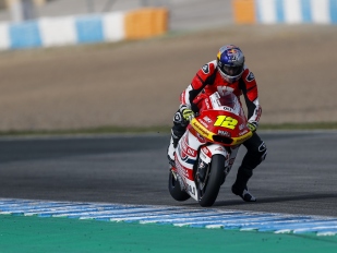 Testy Moto2 v Jerezu se Salačem