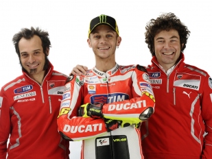 Valentino Rossi: První dojmy o Ducati
