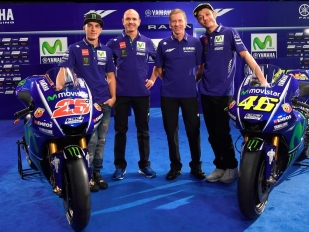 Představení týmu Yamaha Movistar: Rossi & Vinales