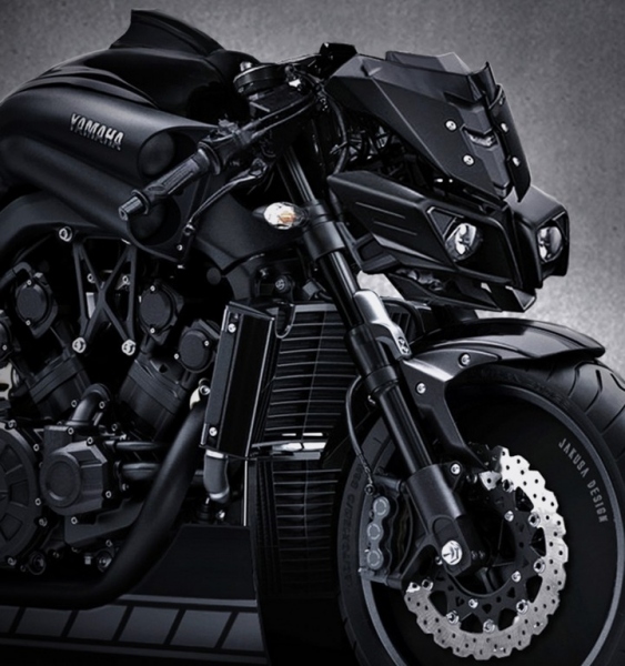 Yamaha Vmax od Jakusa Design: temnější a ostřejší - 3 - 1 yamaha Vmax Jakusa Design (1)
